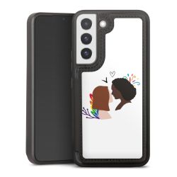 Snap Wallet Case schwarz