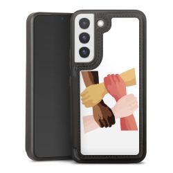 Snap Wallet Case schwarz