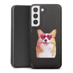 Snap Wallet Case schwarz