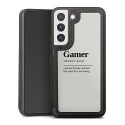 Snap Wallet Case schwarz