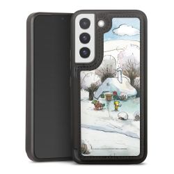 Snap Wallet Case schwarz