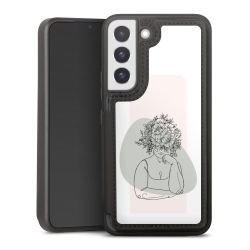 Snap Wallet Case schwarz