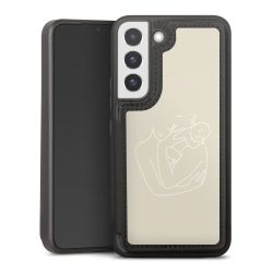 Snap Wallet Case schwarz