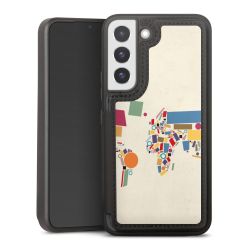 Snap Wallet Case schwarz