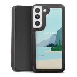 Snap Wallet Case schwarz