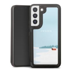 Snap Wallet Case schwarz