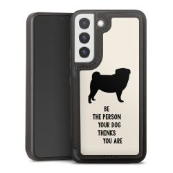 Snap Wallet Case schwarz