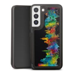 Snap Wallet Case schwarz