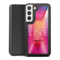 Snap Wallet Case schwarz