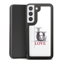 Snap Wallet Case schwarz