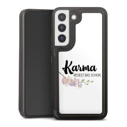 Snap Wallet Case schwarz