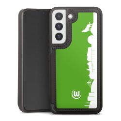 Snap Wallet Case schwarz