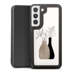 Snap Wallet Case schwarz