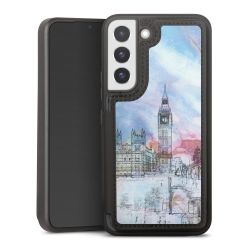 Snap Wallet Case schwarz