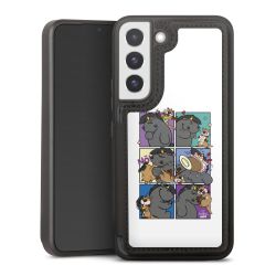 Snap Wallet Case schwarz