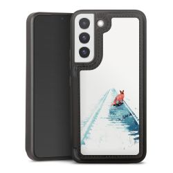 Snap Wallet Case schwarz