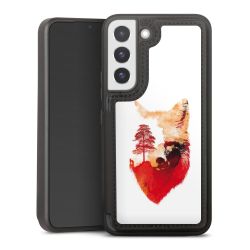 Snap Wallet Case schwarz