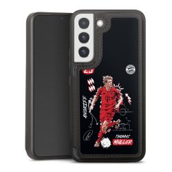 Snap Wallet Case schwarz