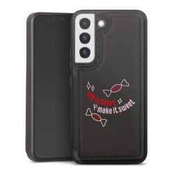 Snap Wallet Case schwarz