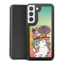 Snap Wallet Case schwarz