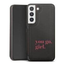 Snap Wallet Case schwarz