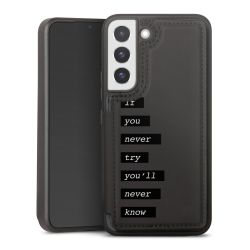 Snap Wallet Case schwarz