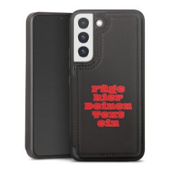 Snap Wallet Case schwarz