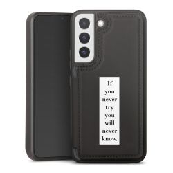 Snap Wallet Case schwarz