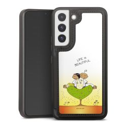 Snap Wallet Case schwarz