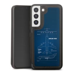 Snap Wallet Case schwarz