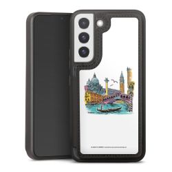 Snap Wallet Case schwarz