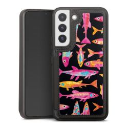 Snap Wallet Case schwarz