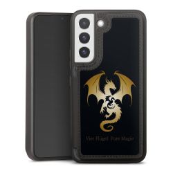 Snap Wallet Case schwarz