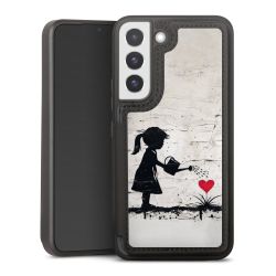 Snap Wallet Case schwarz