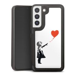 Snap Wallet Case schwarz