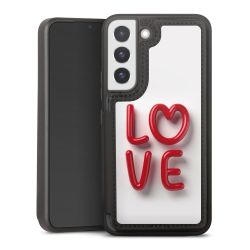 Snap Wallet Case schwarz