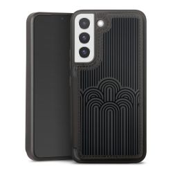 Snap Wallet Case schwarz