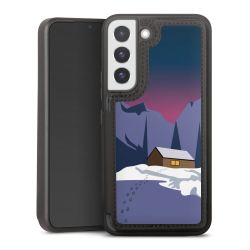 Snap Wallet Case schwarz