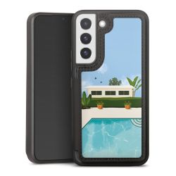 Snap Wallet Case schwarz