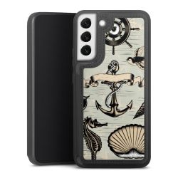 Snap Wallet Case schwarz