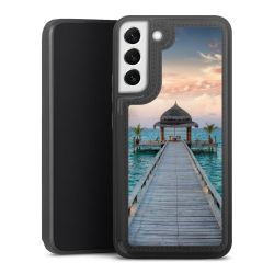 Snap Wallet Case schwarz