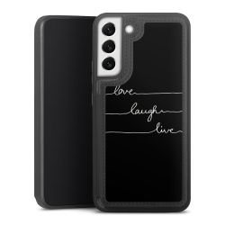 Snap Wallet Case schwarz