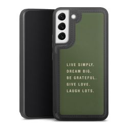 Snap Wallet Case schwarz