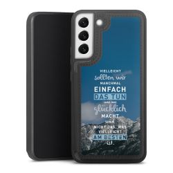 Snap Wallet Case schwarz