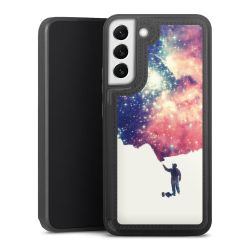 Snap Wallet Case schwarz