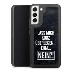 Snap Wallet Case schwarz