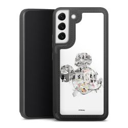 Snap Wallet Case schwarz