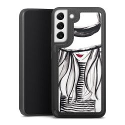 Snap Wallet Case schwarz