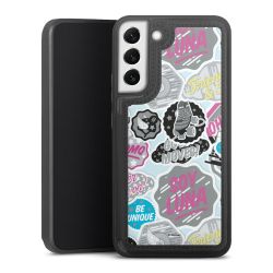 Snap Wallet Case schwarz