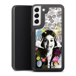 Snap Wallet Case schwarz